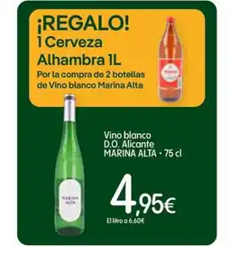 Dialprix MARINA ALTA Vino blanco D.O. Alicante oferta