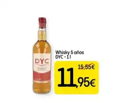 Dialprix DYC Whisky 5 años oferta
