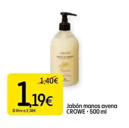 Dialprix CROWE Jabón manos avena oferta