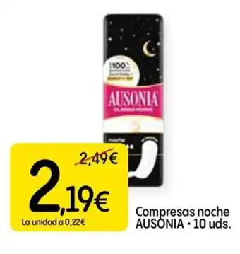 Dialprix AUSONIA Compresas noche oferta