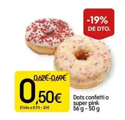 Dialprix Dots confetti o super pink oferta