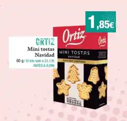 Dialprix ORTIZ Mini tostas Navidad oferta