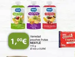 Dialprix NESTLÉ Variedad pouches frutas oferta