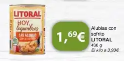 Dialprix LITORAL Alubias con sofrito oferta