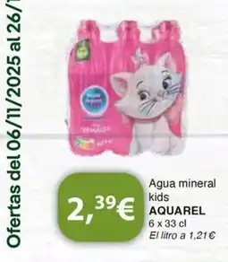 Dialprix AQUAREL Agua mineral kids oferta