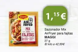 Dialprix MAGGI Sazonador Mix AirFryer para fajitas oferta