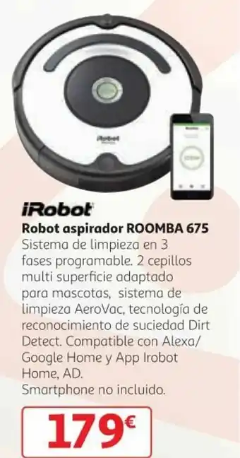 iRobot Robot aspirador Roomba 675