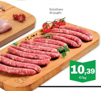 Sorli Salsitxes de pagès oferta