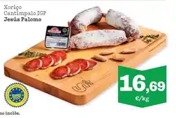 Sorli Xoriço Cantimpalo IGP Jesús Palomo oferta