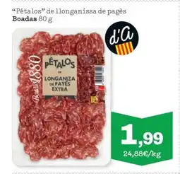 Sorli BODAS "Pétalos" de llonganissa de pagès oferta