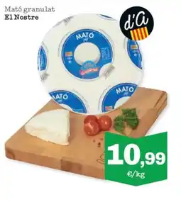 Sorli El NOSTRE Mató granulat oferta