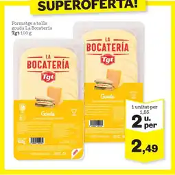 Sorli TGT Formatge a talls gouda La Bocatería oferta