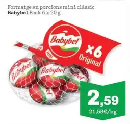 Sorli BABYBEL Formatge en porcions mini clàssic oferta