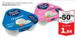 Sorli BURGO DE ARIAS Formatge fresc mini original o 0% oferta