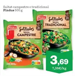 Sorli FINDUS Saltat campestre o tradicional oferta