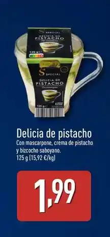 Special - delicia de pistacho