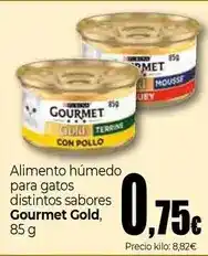 Unide Supermercados Gourmet - alimento húmedo para gatos distintos sabores oferta