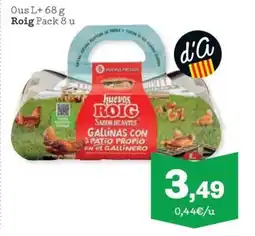 Sorli ROIG Ous L+ oferta