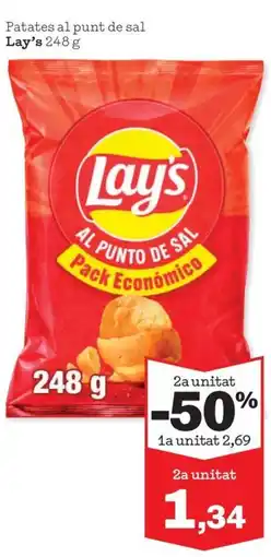 Sorli LAY'S Patates al punt de sal oferta