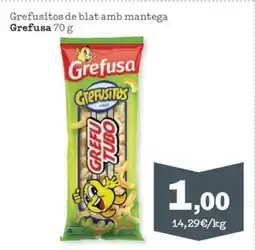 Sorli GREFUSA Grefusitos de blat amb mantega oferta