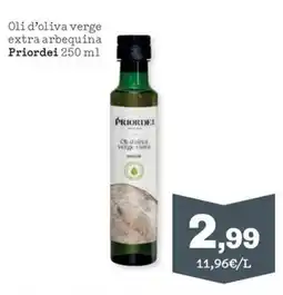 Sorli PRIORDEI Oli d'oliva verge extra arbequina oferta