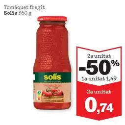 Sorli SOLIS Tomàquet fregit oferta