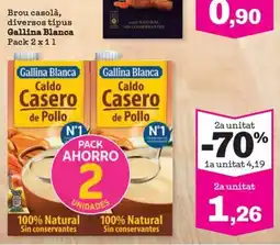 Sorli GALLINA BLANCA Brou casolà, diversos tipus oferta