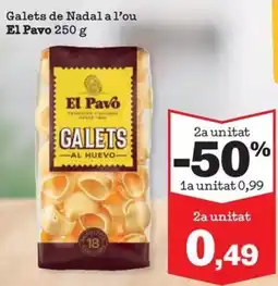 Sorli EL PAVO Galets de Nadal a l'ou oferta