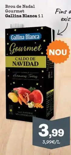Sorli GALLINA BLANCA Brou de Nadal Gourmet oferta
