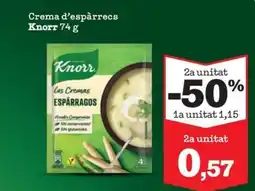 Sorli KNORR Crema d'espàrrecs oferta