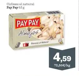 Sorli PAY PAY Cloïsses al natural oferta