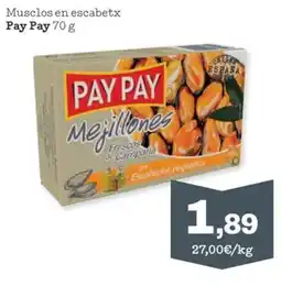 Sorli PAY PAY Musclos en escabetx oferta