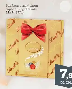 Sorli LINDT Bombons assortits en capsa de regal Lindor oferta