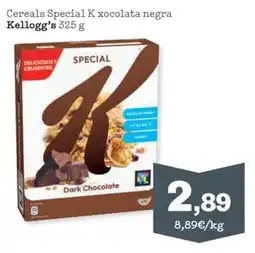 Sorli KELLOGG'S Cereals Special K xocolata negra oferta