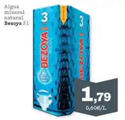 Sorli BEZOYA Aigua mineral natural oferta