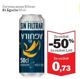 Sorli EL AGUILA Cervesa sense filtrar oferta