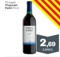 Sorli VINYA DE FADRİ Vi negre oferta