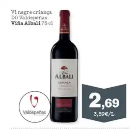 Sorli VINA ALBALI Vi negre criança DO Valdepeñas oferta