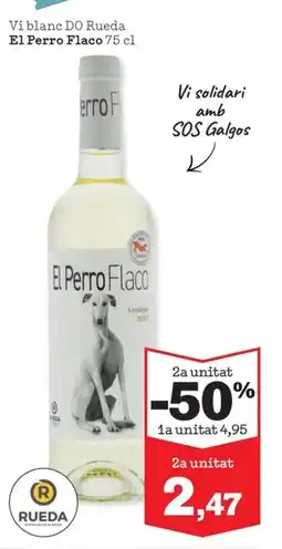 Sorli EL PERRO FLACO Vi blanc DO Rueda oferta