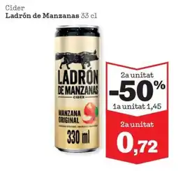 Sorli LADRON DE MANZANAS Cider oferta
