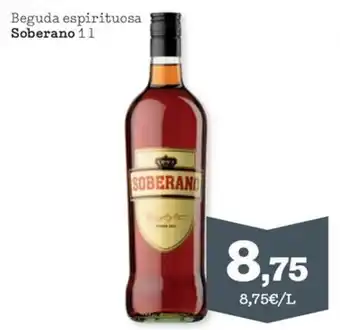 Sorli SOBERANO Beguda espirituosa oferta