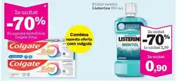 Sorli LISTERINE Elixir mentol oferta