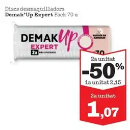 Sorli DEMAK'UP Expert Discs desmaquilladors oferta