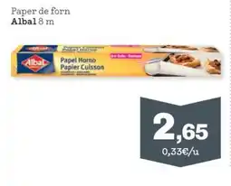 Sorli ALBAL Paper de forn oferta