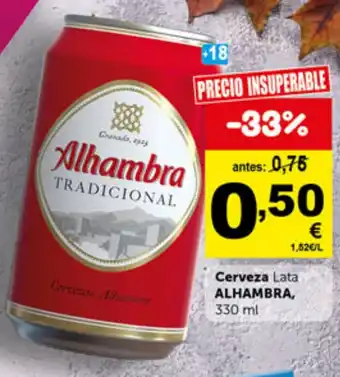 ALHAMBRA Cerveza Lata