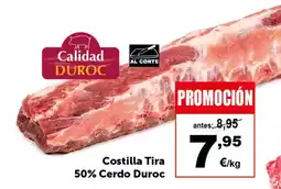 Masymas Costilla Tira 50% Cerdo Duroc oferta
