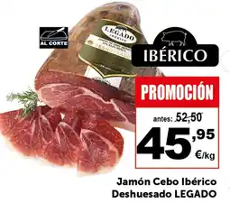 Masymas LEGADO Jamón Cebo Ibérico Deshuesado oferta