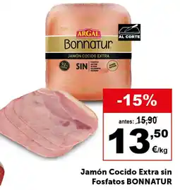 Masymas BONNATUR Jamón Cocido Extra sin Fosfatos oferta
