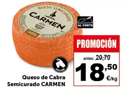 Masymas CARMEN Queso de Cabra Semicurado oferta