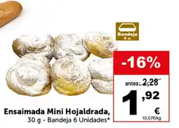 Masymas Ensaimada Mini Hojaldrada oferta